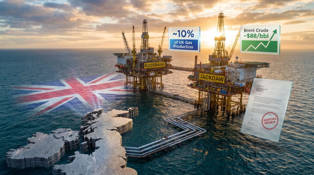 UK prime minister backs North Sea oil and gas projects