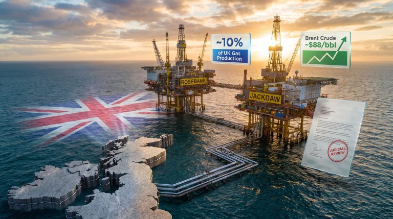 UK prime minister backs North Sea oil and gas projects