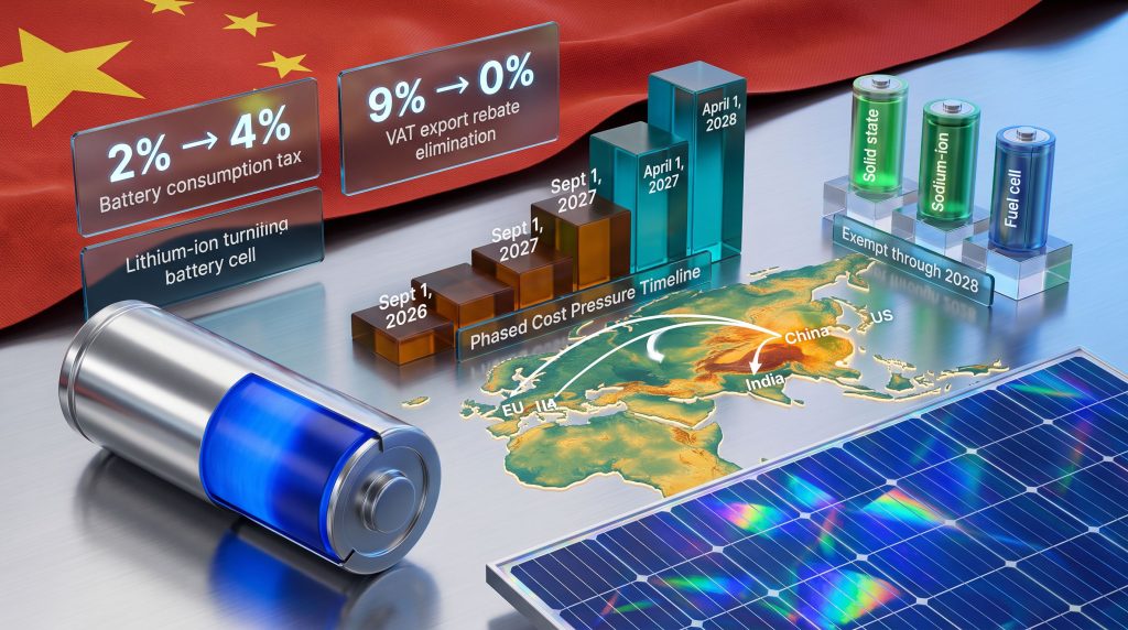 China to end key tax break infographic