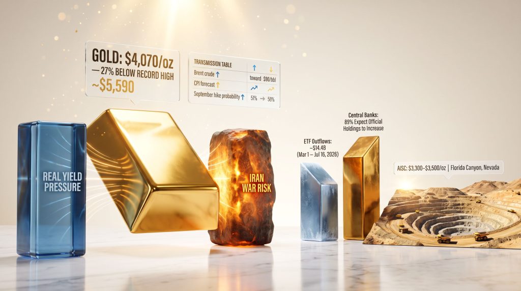 Gold Range-Bound Despite Iran War Risk in 2026