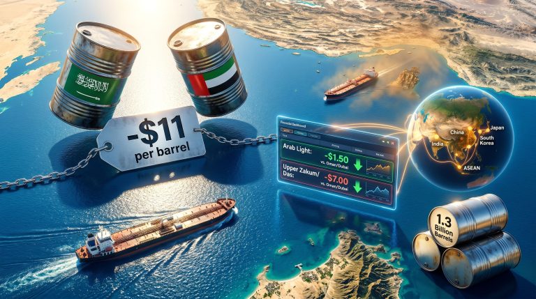 Gulf oil producers fight for market share in Asia