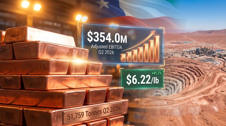 Capstone Copper Record Q2 Earnings & EBITDA High