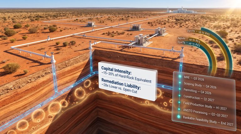 Cobra Resources Boland ISR Rare Earth Production Study