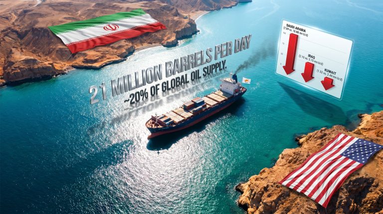 Iran says Hormuz shut after fresh US attacks infographic