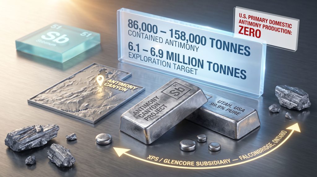 ATAA Antimony Ingots From Antimony Canyon Project
