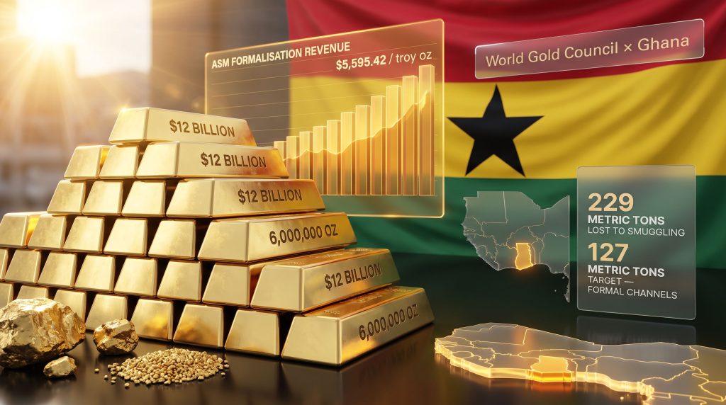 Ghana World Gold Council Artisanal Gold Mining Deal