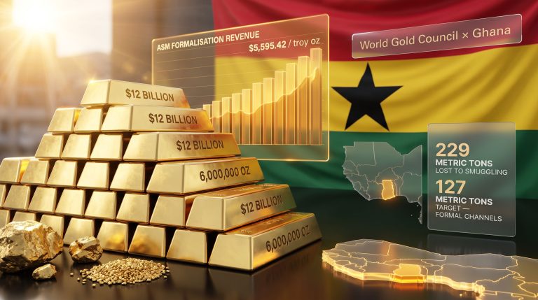Ghana World Gold Council Artisanal Gold Mining Deal