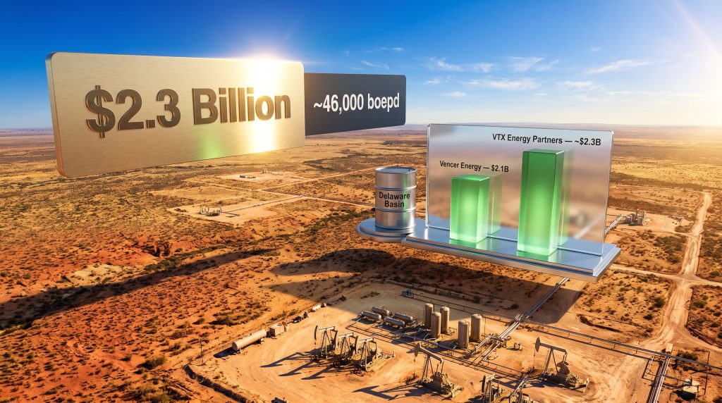 Vitol sale of VTX Energy infographic