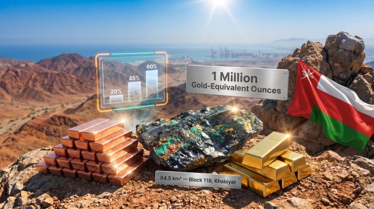 Solidcore Oman copper-gold project joint venture illustration