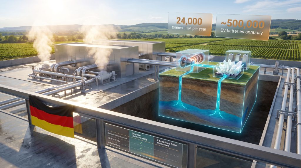 Vulcan Lionheart: Germany's Geothermal Lithium Plant