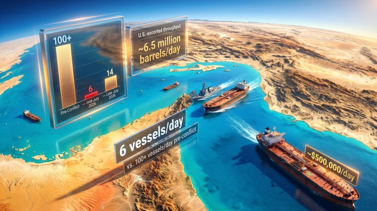 Strait of Hormuz Tanker Traffic Crisis 2026