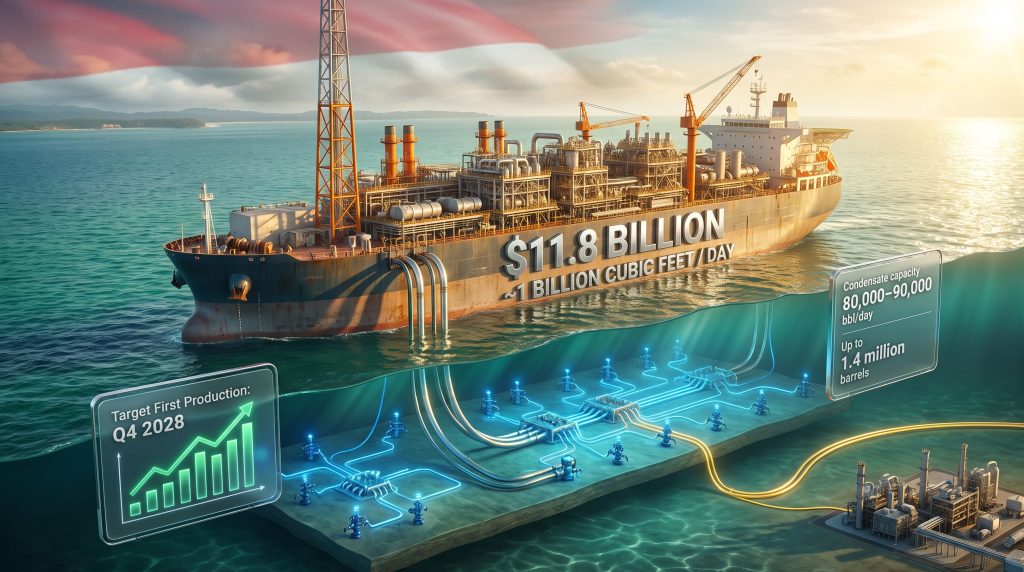 Eni Petronas North Hub Floating Gas Facility
