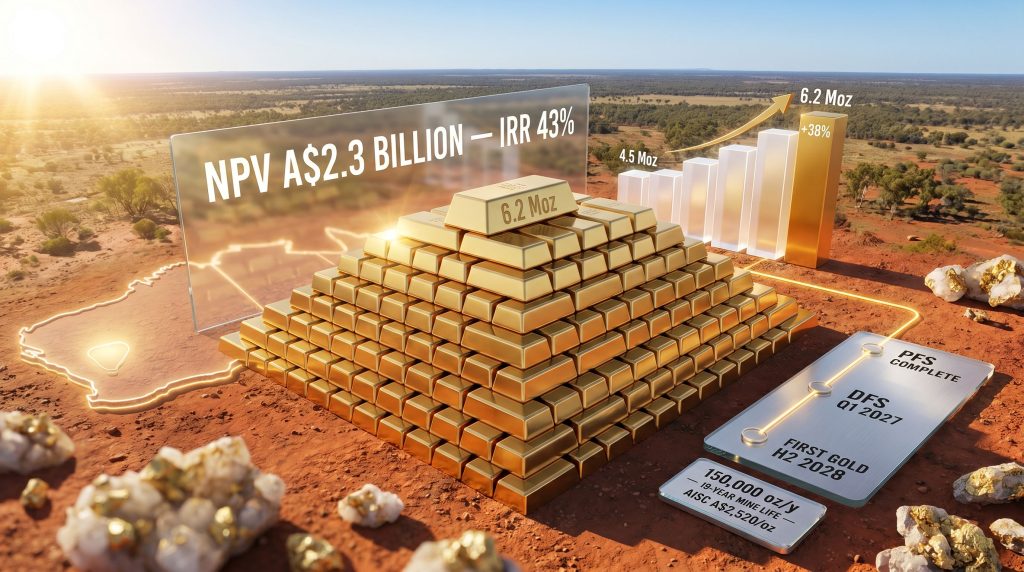Minerals 260 Bullabulling gold resource expansion graphic
