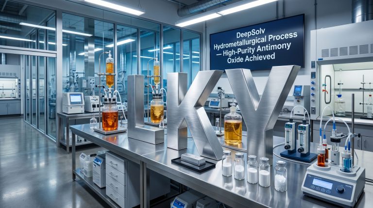 Locksley Resources Ltd-LKY-LKY hydrometallurgical antimony lab process