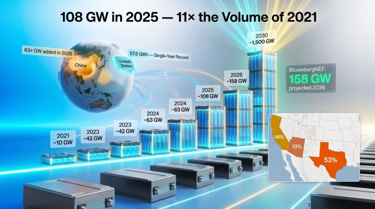 Global Battery Storage Capacity Growth: 2026 Surge