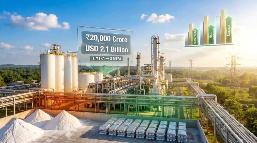 Aditya Birla Group alumina refinery expansion in Odisha infographic