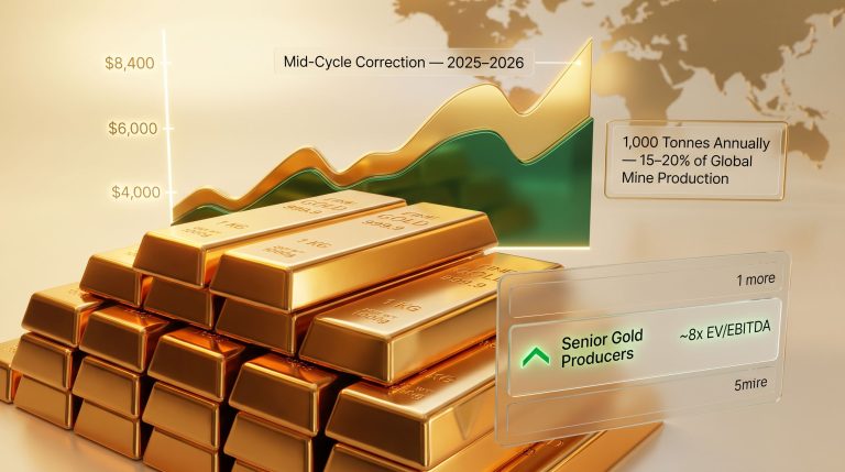 gold selloff is just a pause in a secular bull market chart