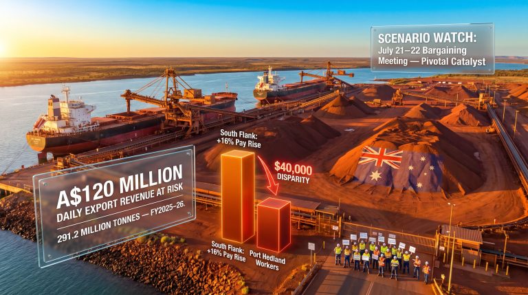 BHP Port Hedland strike threatens exports