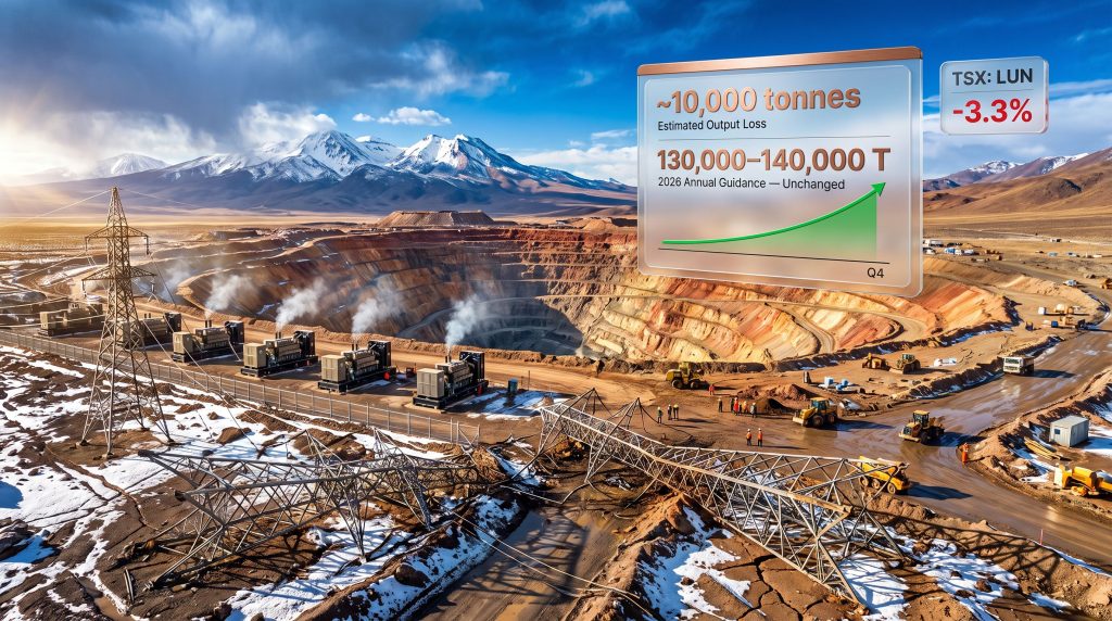 Lundin Caserones Mine Restart After Storm: 2026