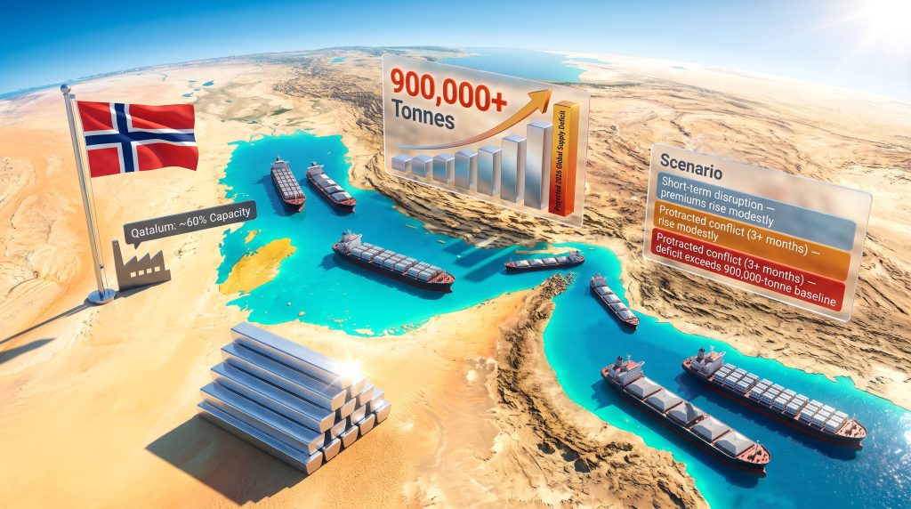 Norsk Hydro Aluminum Supply Risks: Strait of Hormuz