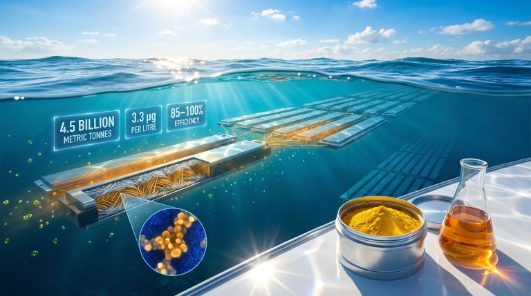uranium extraction from seawater filtration system
