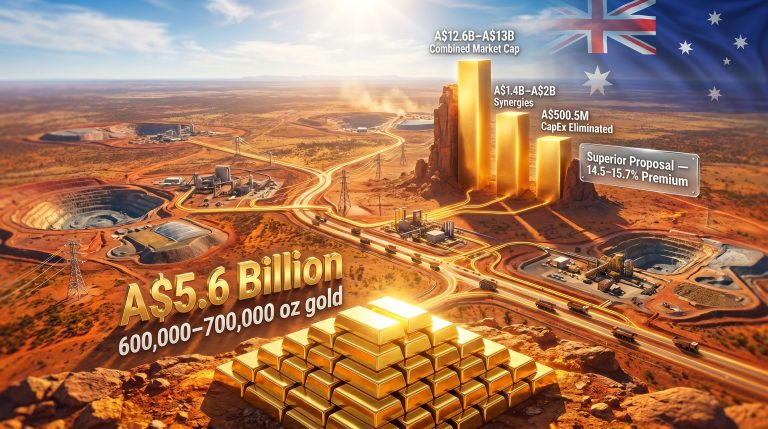 Genesis bid for Vault Minerals infographic