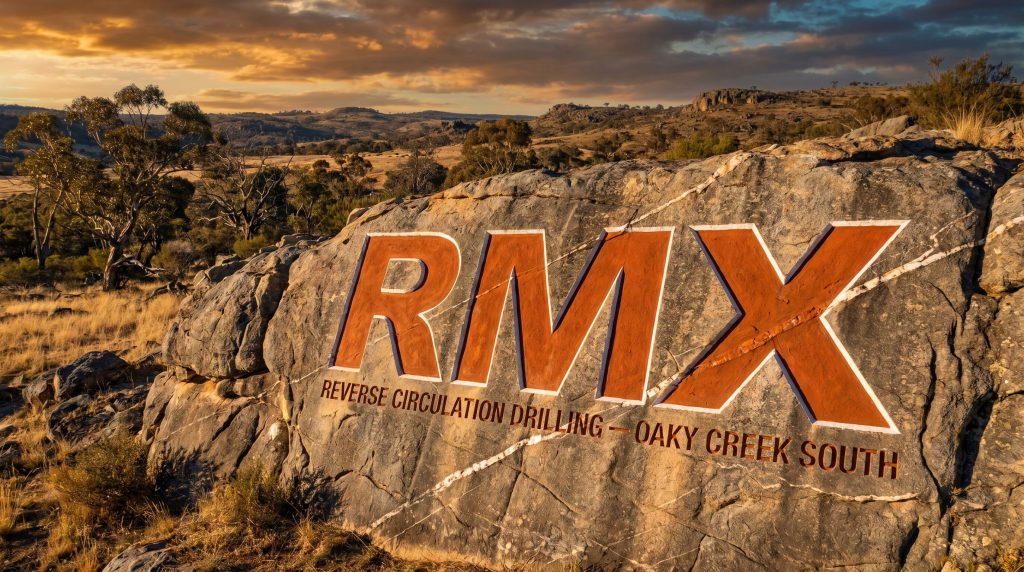 Red Mountain Mining Ltd-RMX-RMX reverse circulation drilling at Oaky Creek South