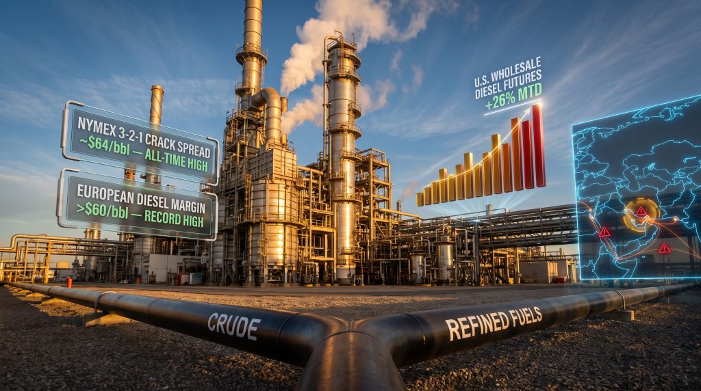 Refined Fuels Are Driving the Oil Market Crunch