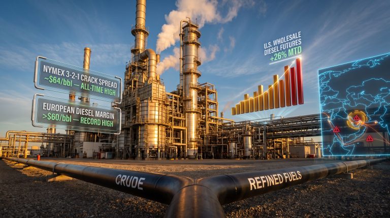 Refined Fuels Are Driving the Oil Market Crunch