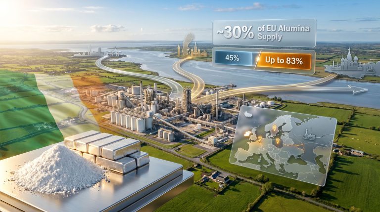 Aughinish Alumina sanctions uncertainty impacts EU supply