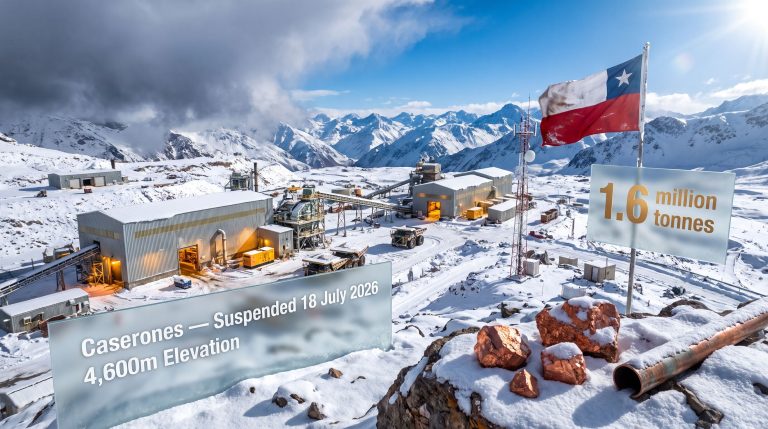 Lundin Mining Chile Suspended by Atacama Winter Storm