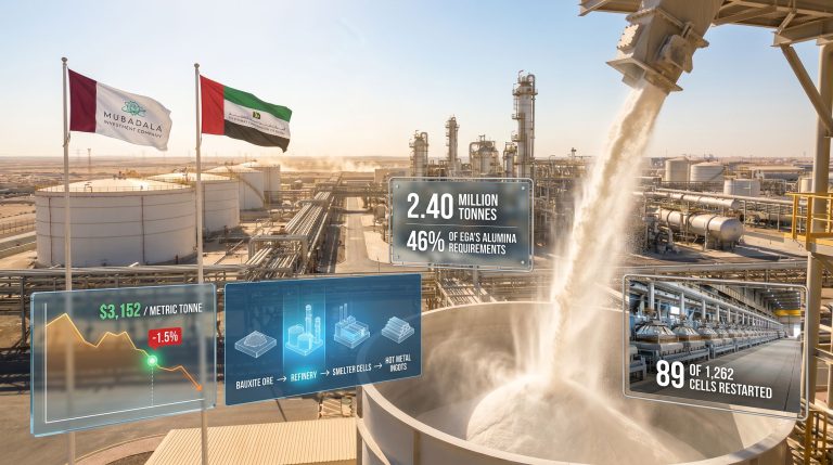 EGA Al Taweelah alumina refinery restart operations overview