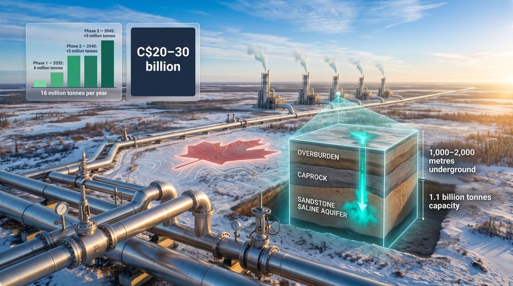 Oil Sands Alliance Pathways Project CCS overview
