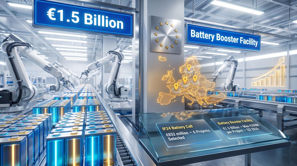 EU Battery Cell Manufacturing Funding Call 2026