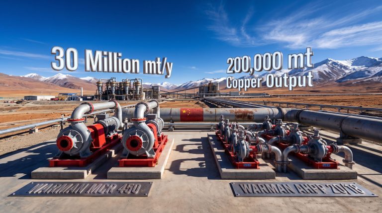 Weir Sells 11 Pumps to Xizang Copper Mine Expansion