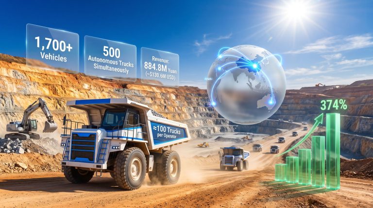 CiDi Autonomous Mining Machines: Global Sales Push
