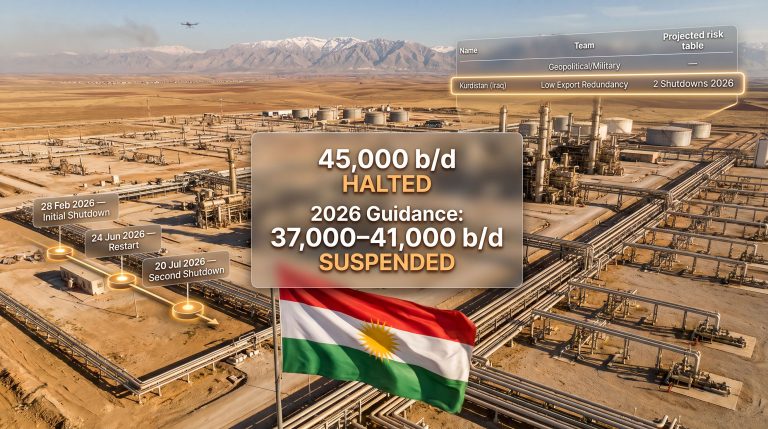 Gulf Keystone shuts in Iraq's Shaikan oil field infographic