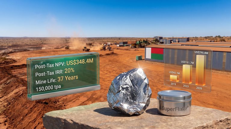 NextSource Molo Graphite Mine Feasibility Study 2026