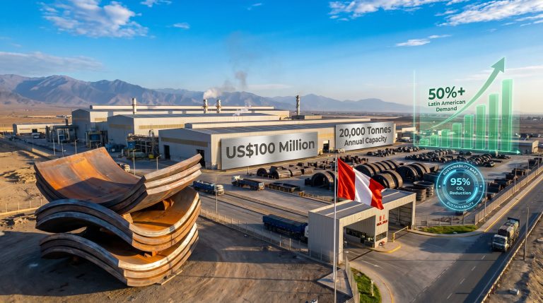 Bradken Peru mining liners hub facility overview