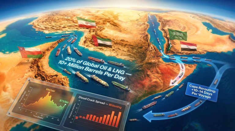 Strait of Hormuz Blockage and Red Sea Diesel Crisis