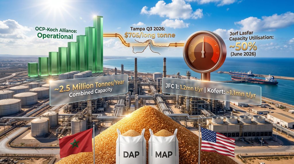 OCP Koch phosphate joint venture infographic overview