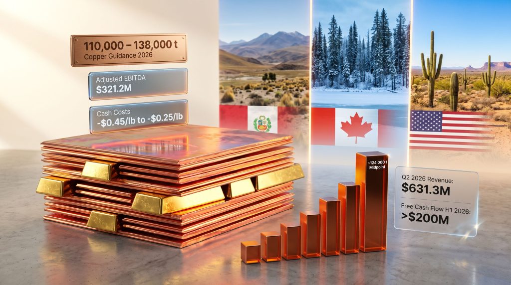 Hudbay Full-Year Output Guidance & 2026 Results