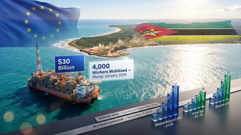 Mozambique EU military mission extension boosts Cabo Delgado gas projects