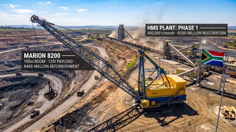Optimum Colliery Revival: Dragline Returns to Production