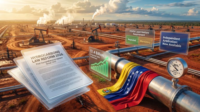 Venezuela ends PDVSA monopoly in oilfields