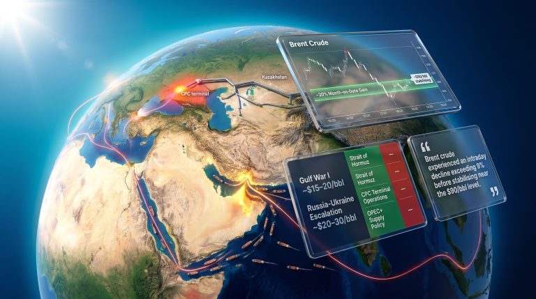 Oil Prices Fall as Middle East Supply Concerns Ease