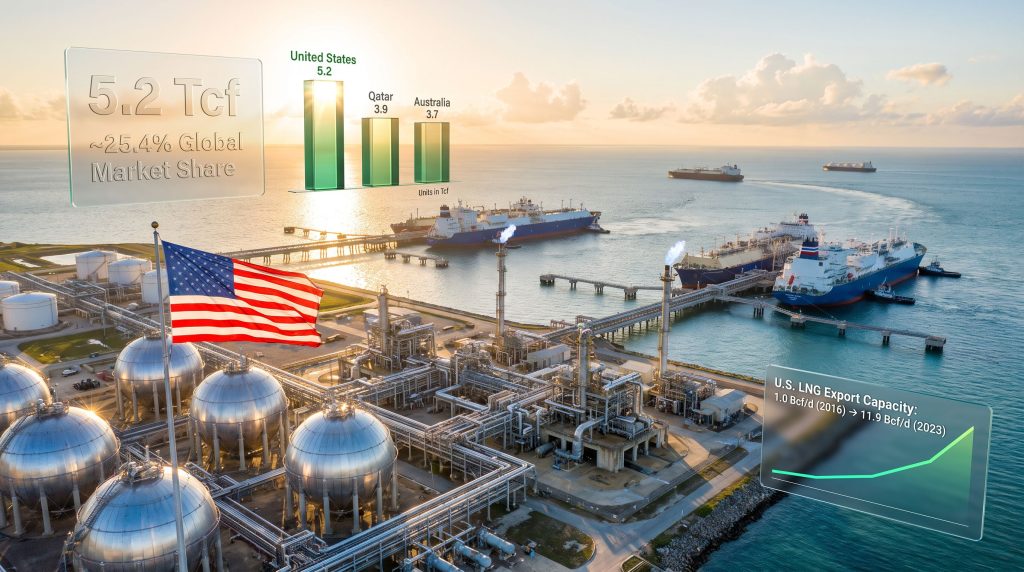 How the U.S. Became the World's LNG Superpower