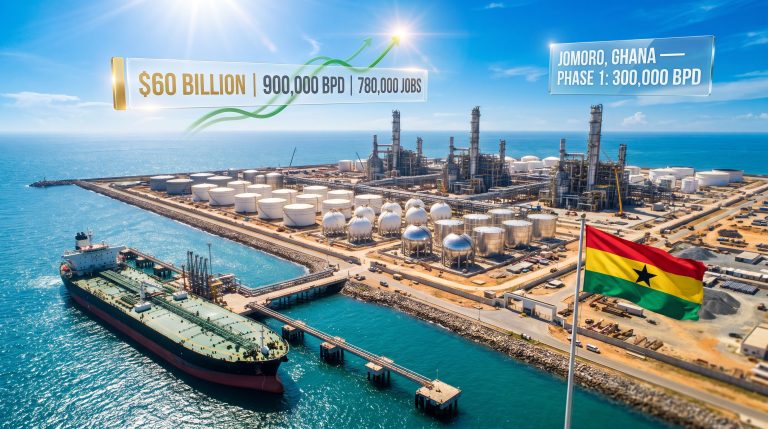 Ghana PHDC refinery project coastal complex