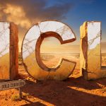 Iceni Gold Ltd-ICL-ICL monument in desert landscape