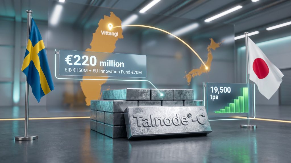 Talga Hanwa Sweden Anode Material Offtake Deal